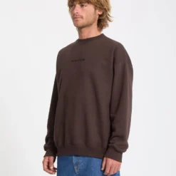Volcom Stone Sweatshirt - Cacao -Volcom Store A4612514 CAO 31