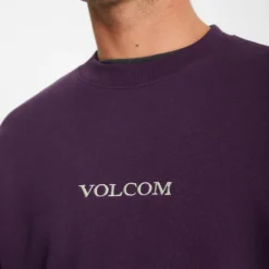 Volcom Stone Sweatshirt - GRAPE ROYALE -Volcom Store A4612514 GPR 3
