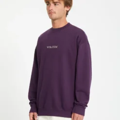 Volcom Stone Sweatshirt - GRAPE ROYALE -Volcom Store A4612514 GPR 5
