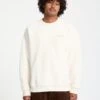 Too Kool Sweatshirt - Dirty White -Volcom Store A4632206 DWH 1