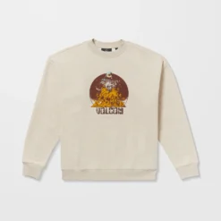 Callum Rooney Sweatshirt - Dust Heather -Volcom Store A4632501 DHE 32