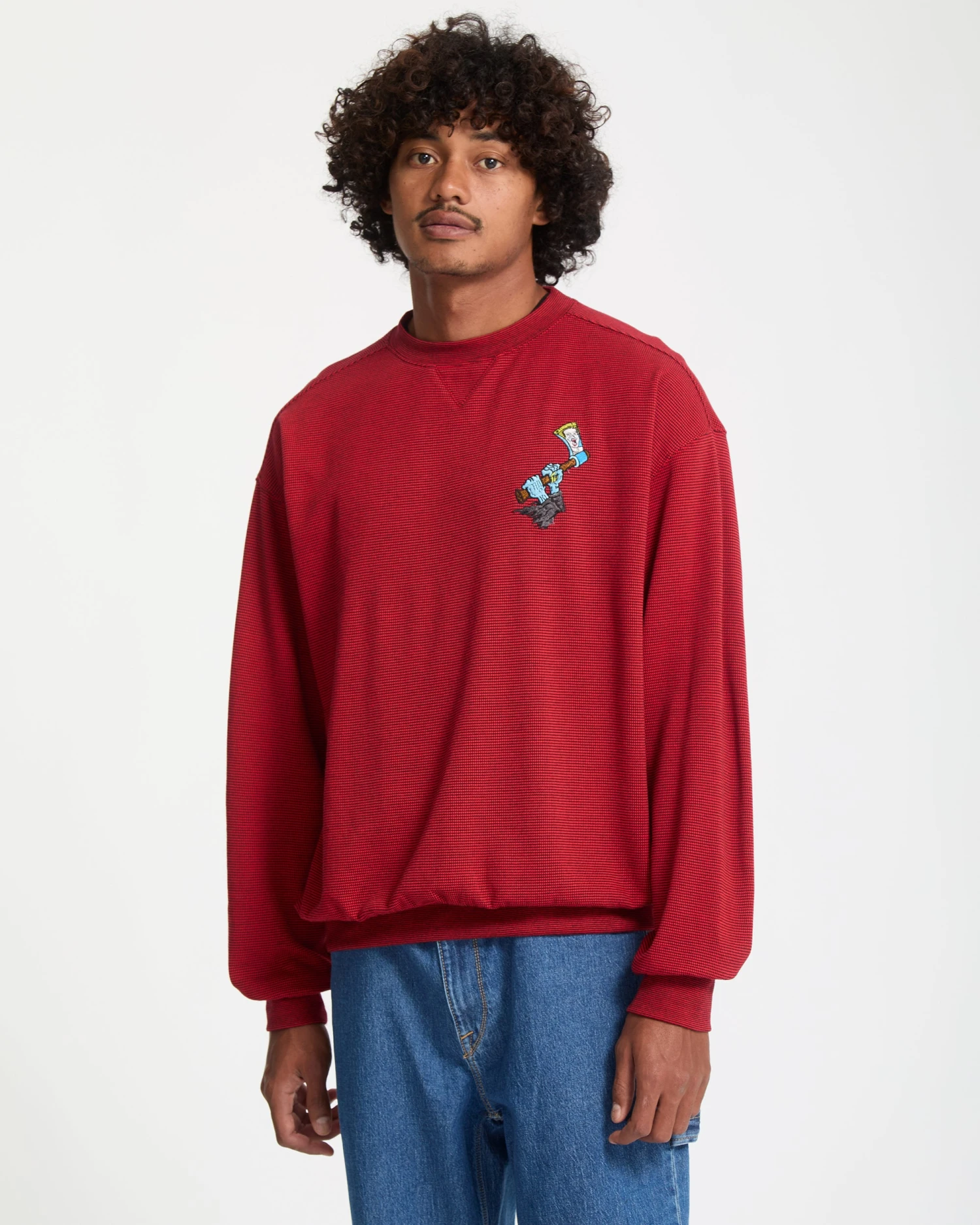 J.J. Villard Sweatshirt - Lifeguard Red 4 J.J. Villard Sweatshirt - Lifeguard Red - Image 2