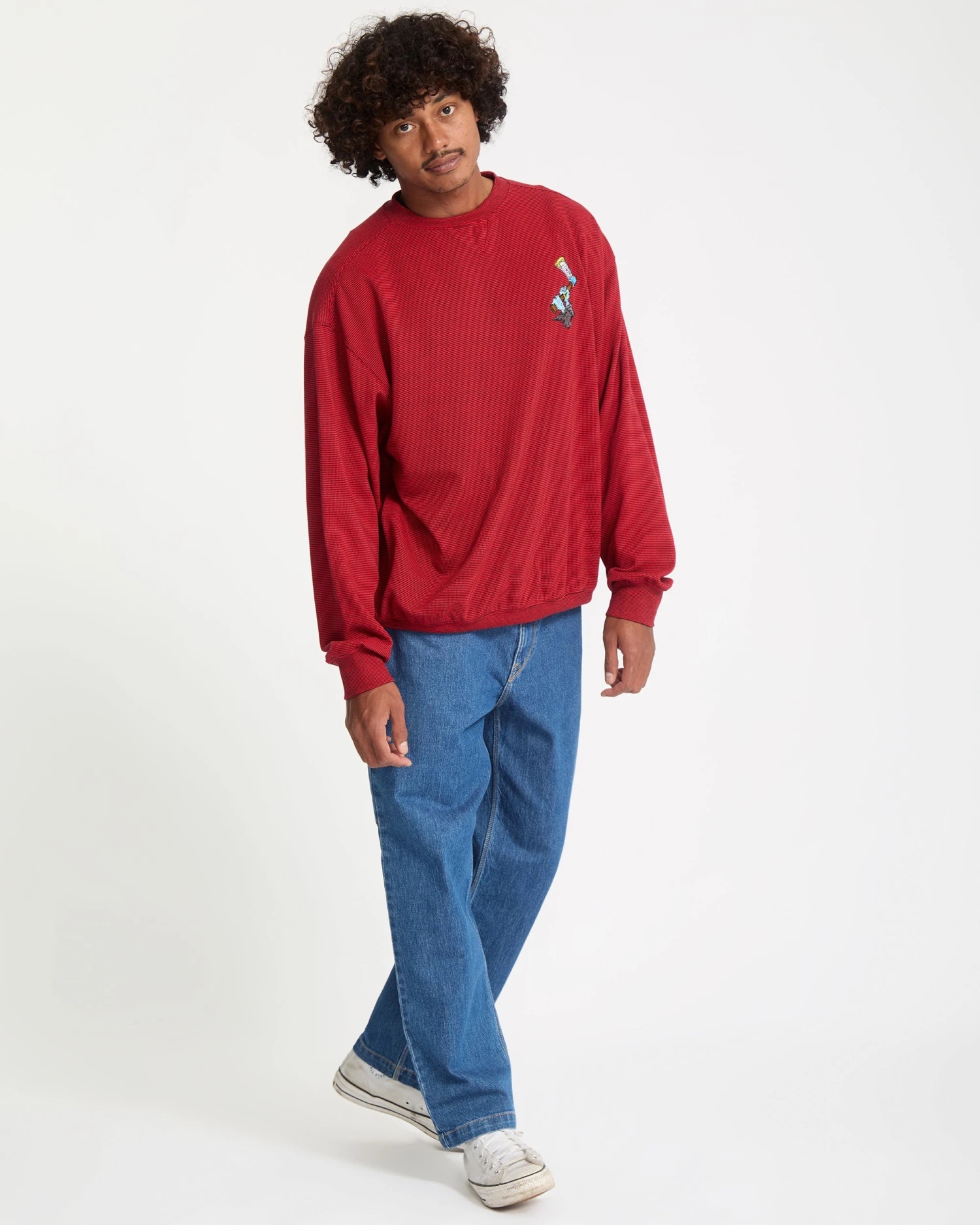 J.J. Villard Sweatshirt - Lifeguard Red 10 J.J. Villard Sweatshirt - Lifeguard Red - Image 8
