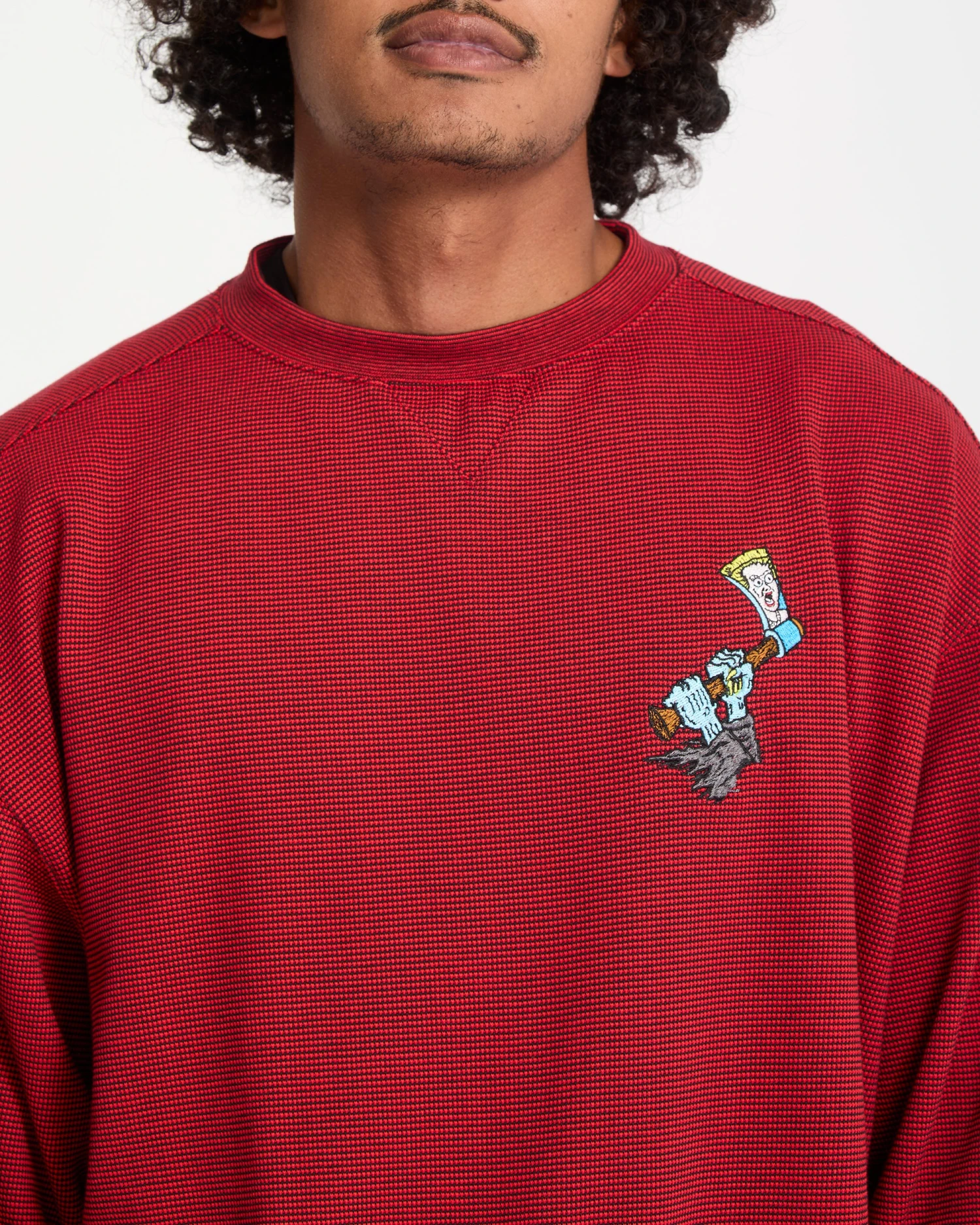 J.J. Villard Sweatshirt - Lifeguard Red 6 J.J. Villard Sweatshirt - Lifeguard Red - Image 4
