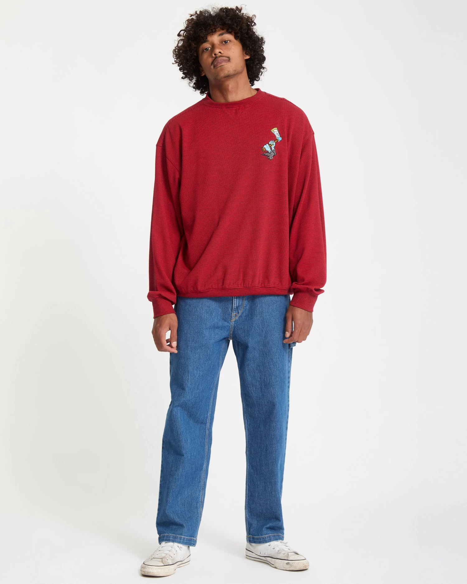J.J. Villard Sweatshirt - Lifeguard Red 7 J.J. Villard Sweatshirt - Lifeguard Red - Image 5