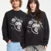 Recto Verso Sweatshirt - Black 1 Recto Verso Sweatshirt - Black -Volcom Store A4632507 BLK 1