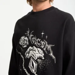 Recto Verso Sweatshirt - Black -Volcom Store A4632507 BLK 4