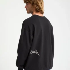 Recto Verso Sweatshirt - Black -Volcom Store A4632507 BLK 7