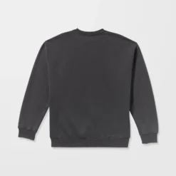 Single Stone Sweatshirt - Asphalt Black -Volcom Store A4632509 ASB 33