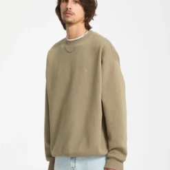 Single Stone Sweatshirt - Brindle -Volcom Store A4632509 BNL 31