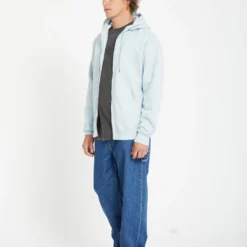 Single Stone Full Zip Hoodie - CAROLINA BLUE -Volcom Store A4812503 CNA 4