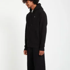 Single Stone Zip Hoodie - Black -Volcom Store A4832500 BLK 3