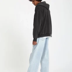 Studder Zip Hoodie - Black -Volcom Store A4832503 BLK 4