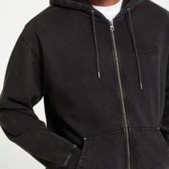 Studder Zip Hoodie - Black -Volcom Store A4832503 BLK 5