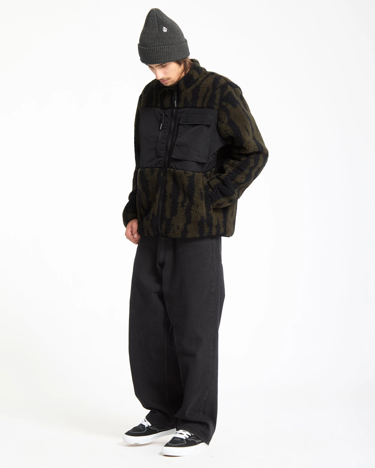 Storm Stone Zip Hoodie - Sage Leaf 7 Storm Stone Zip Hoodie - Sage Leaf - Image 5