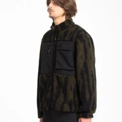 Storm Stone Zip Hoodie - Sage Leaf 17 Storm Stone Zip Hoodie - Sage Leaf -Volcom Store A4842300 SLE 31