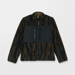 Storm Stone Zip Hoodie - Sage Leaf 18 Storm Stone Zip Hoodie - Sage Leaf -Volcom Store A4842300 SLE 32