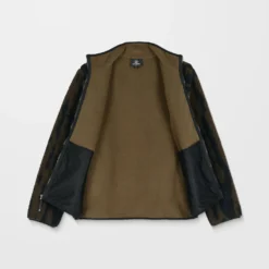 Storm Stone Zip Hoodie - Sage Leaf 20 Storm Stone Zip Hoodie - Sage Leaf -Volcom Store A4842300 SLE 34