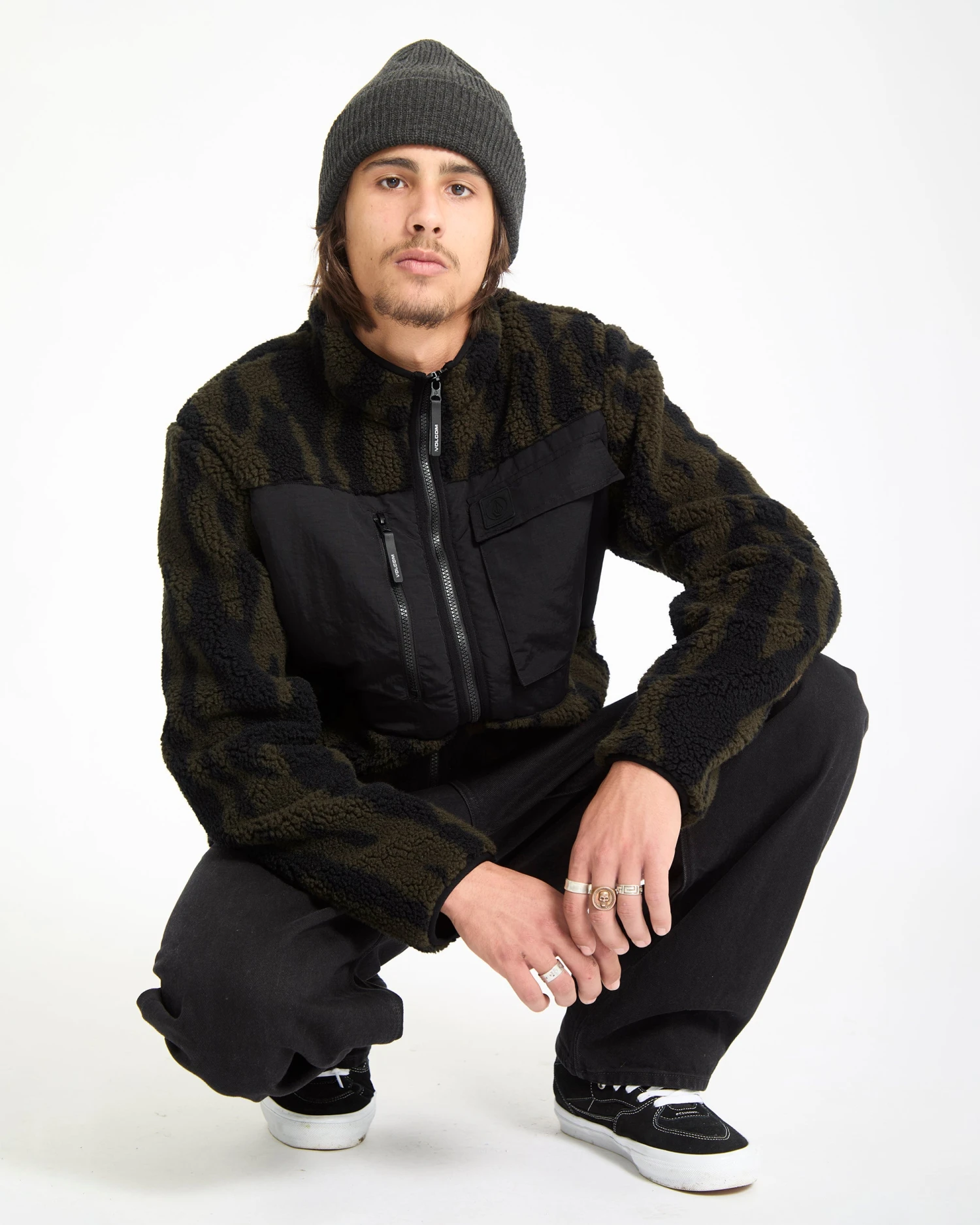 Storm Stone Zip Hoodie - Sage Leaf 6 Storm Stone Zip Hoodie - Sage Leaf - Image 4