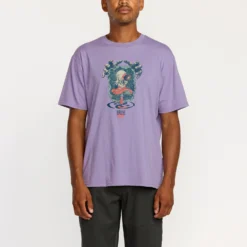 Stone Matter T-Shirt - Purple Ash