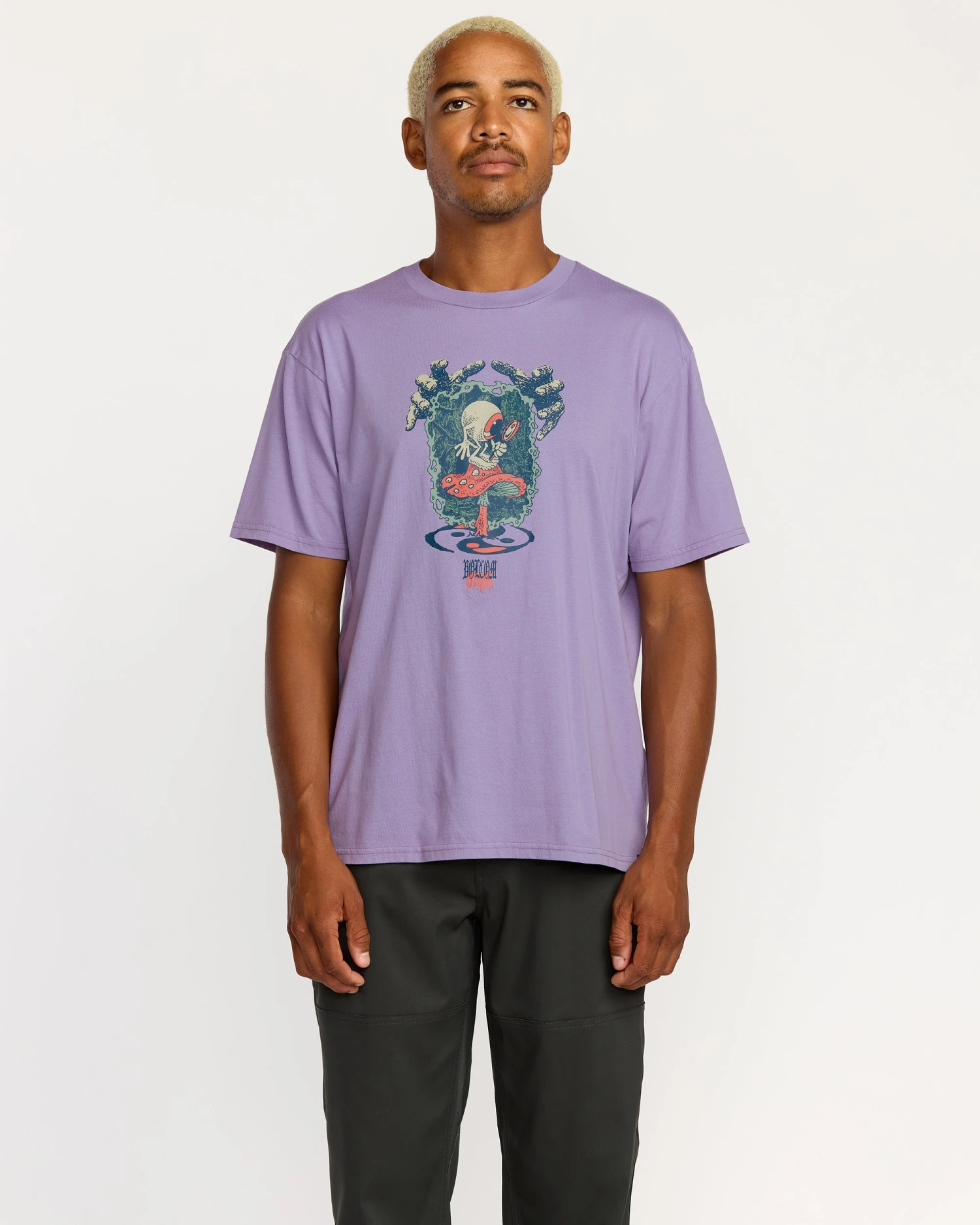 Stone Matter T-Shirt - Purple Ash 3 Stone Matter T-Shirt - Purple Ash