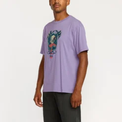 Stone Matter T-Shirt - Purple Ash 13 Stone Matter T-Shirt - Purple Ash -Volcom Store A5032502 PPA 31