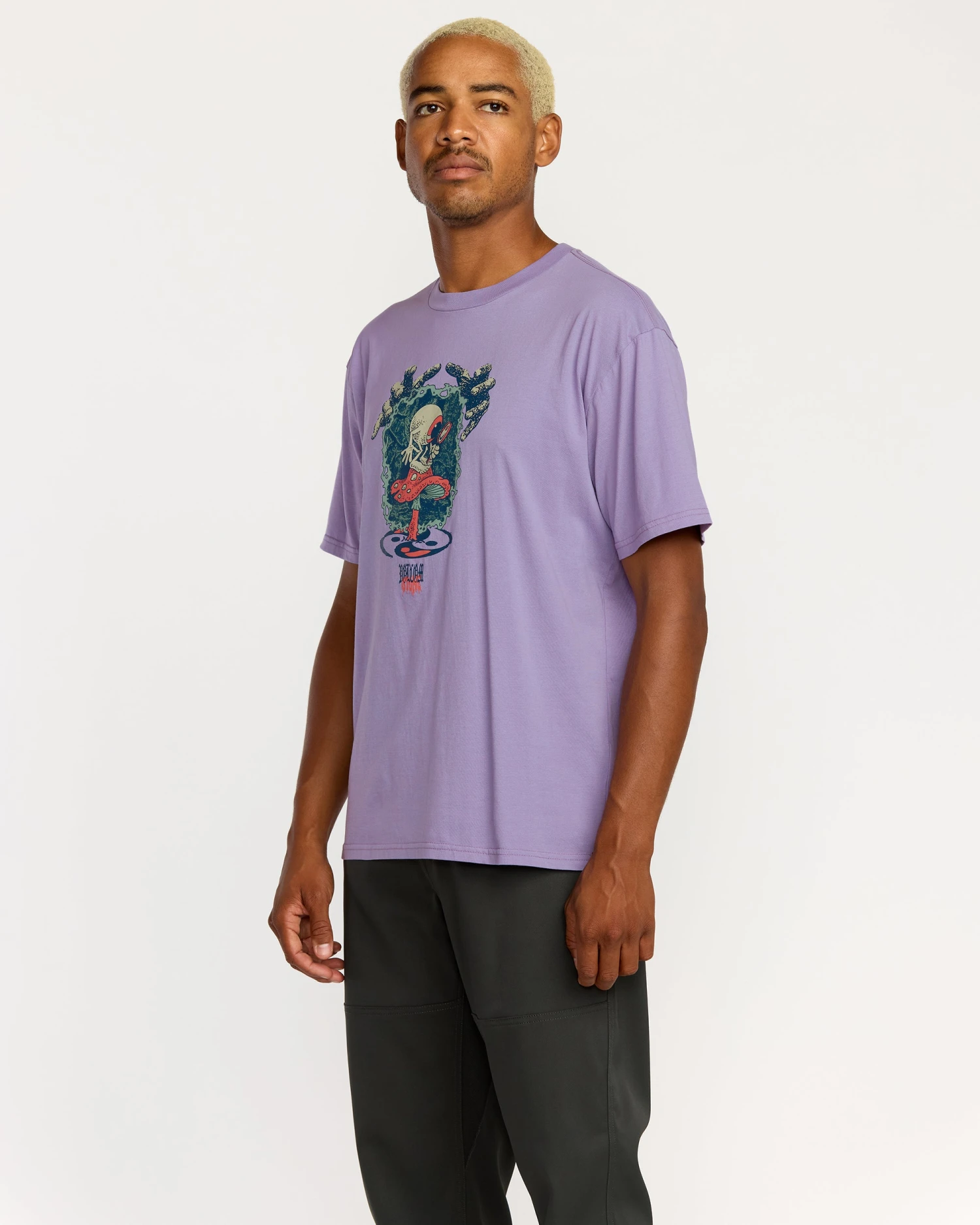 Stone Matter T-Shirt - Purple Ash 7 Stone Matter T-Shirt - Purple Ash - Image 5