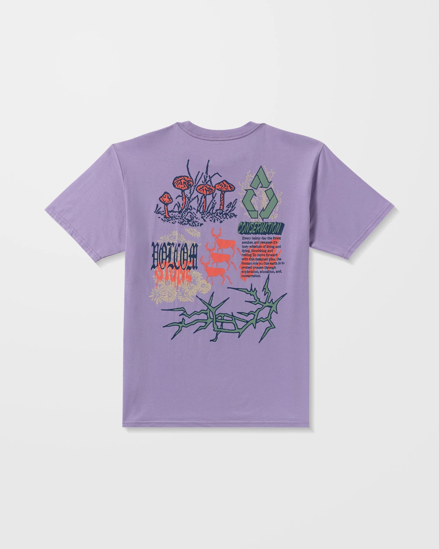 Stone Matter T-Shirt - Purple Ash 9 Stone Matter T-Shirt - Purple Ash - Image 7