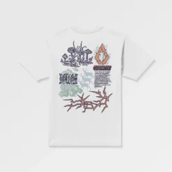 Stone Matter T-Shirt - White -Volcom Store A5032502 WHT 7