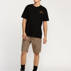 Workwear T-Shirt - Black -Volcom Store A5032504 BLK 30