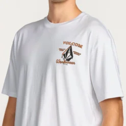 Enamel T-Shirt - White -Volcom Store A5032505 WHT 3
