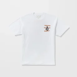 Enamel T-Shirt - White -Volcom Store A5032505 WHT 32