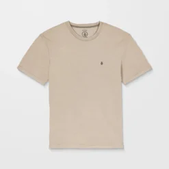 Solid Stone T-Shirt - Brindle -Volcom Store A5212317 BNL 32