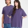 Solid Stone T-Shirt - Dark Purple -Volcom Store A5212317 DPL 1