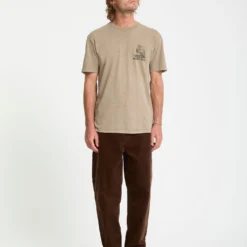 Liquor Locker T-Shirt - Brindle -Volcom Store A5232552 BNL 30