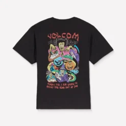 J.J. Villard T-Shirt - Black -Volcom Store A5232553 BLK 11
