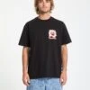 Chomp Chomp T-Shirt - Black -Volcom Store A5232558 BLK 1 95ac10c4 488a 4fcf a573 586dbdac0792