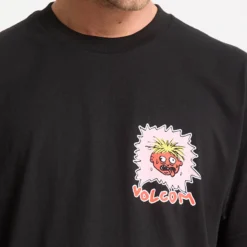 Chomp Chomp T-Shirt - Black -Volcom Store A5232558 BLK 5