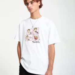 Chomp Chomp T-Shirt - White -Volcom Store A5232558 WHT 4 b1817e01 2f25 4136 acd5 891c72f41c13
