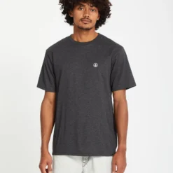 Circle Blanks T-Shirt - Heather Black