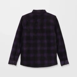 Bowered Fleece Over-Shirt - Dark Purple -Volcom Store A5832400 DPL 33