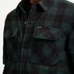 Bowered Fleece Over-Shirt - Scarab -Volcom Store A5832400 SCB 3