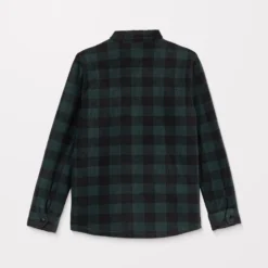 Bowered Fleece Over-Shirt - Scarab -Volcom Store A5832400 SCB 33