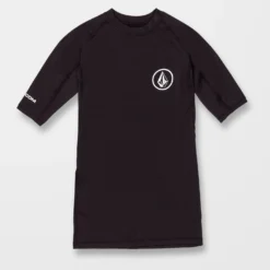 Lido Solid Rashguard - BLACK