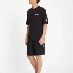 Pistol Surf Rashguard - BLACK -Volcom Store A9112503 BLK 6