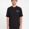 Pistol Surf Rashguard - BLACK -Volcom Store A9112503 BLK F