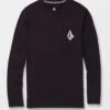 Taunt Rashguard - BLACK -Volcom Store A9312301 BLK F