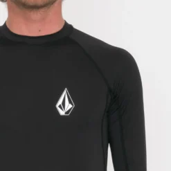 Lido Rashguard - BLACK -Volcom Store A9312403 BLK 2