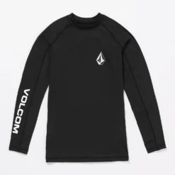 Lido Rashguard - BLACK -Volcom Store A9312403 BLK 3
