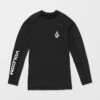 Lido Rashguard - BLACK -Volcom Store A9312403 BLK F